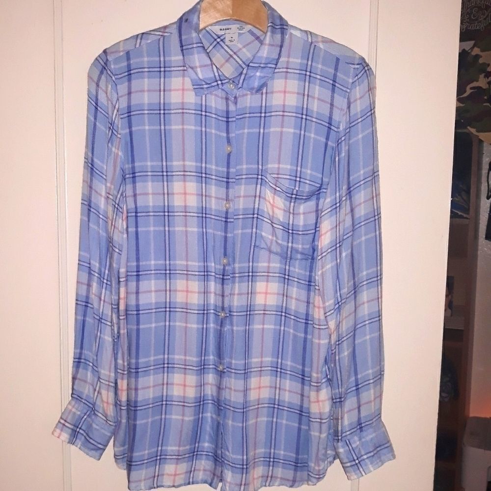 Plaidbutton Downflannel